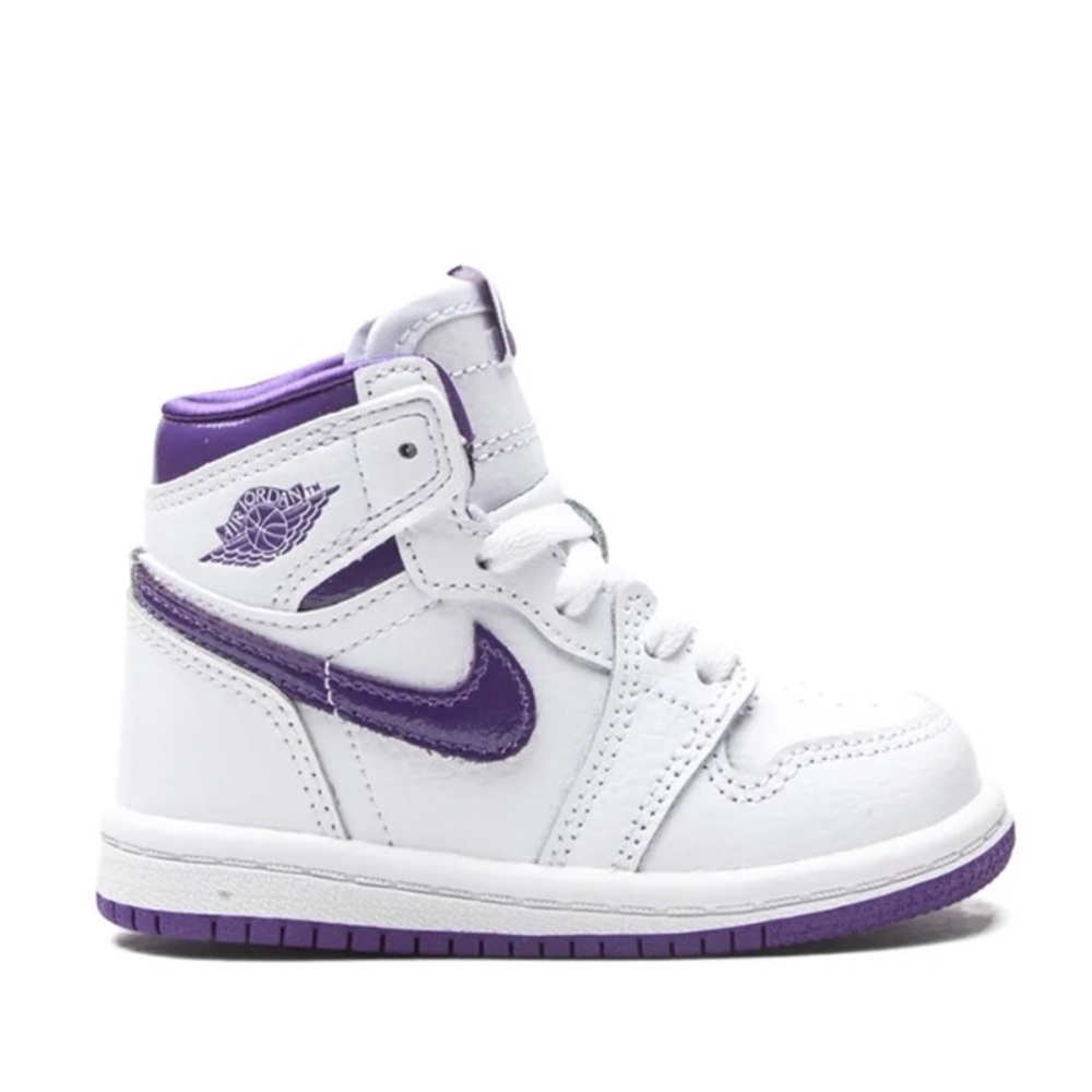 Nike Air Jordan Retro High OG “Court Purple” toddler sneakers size 7c